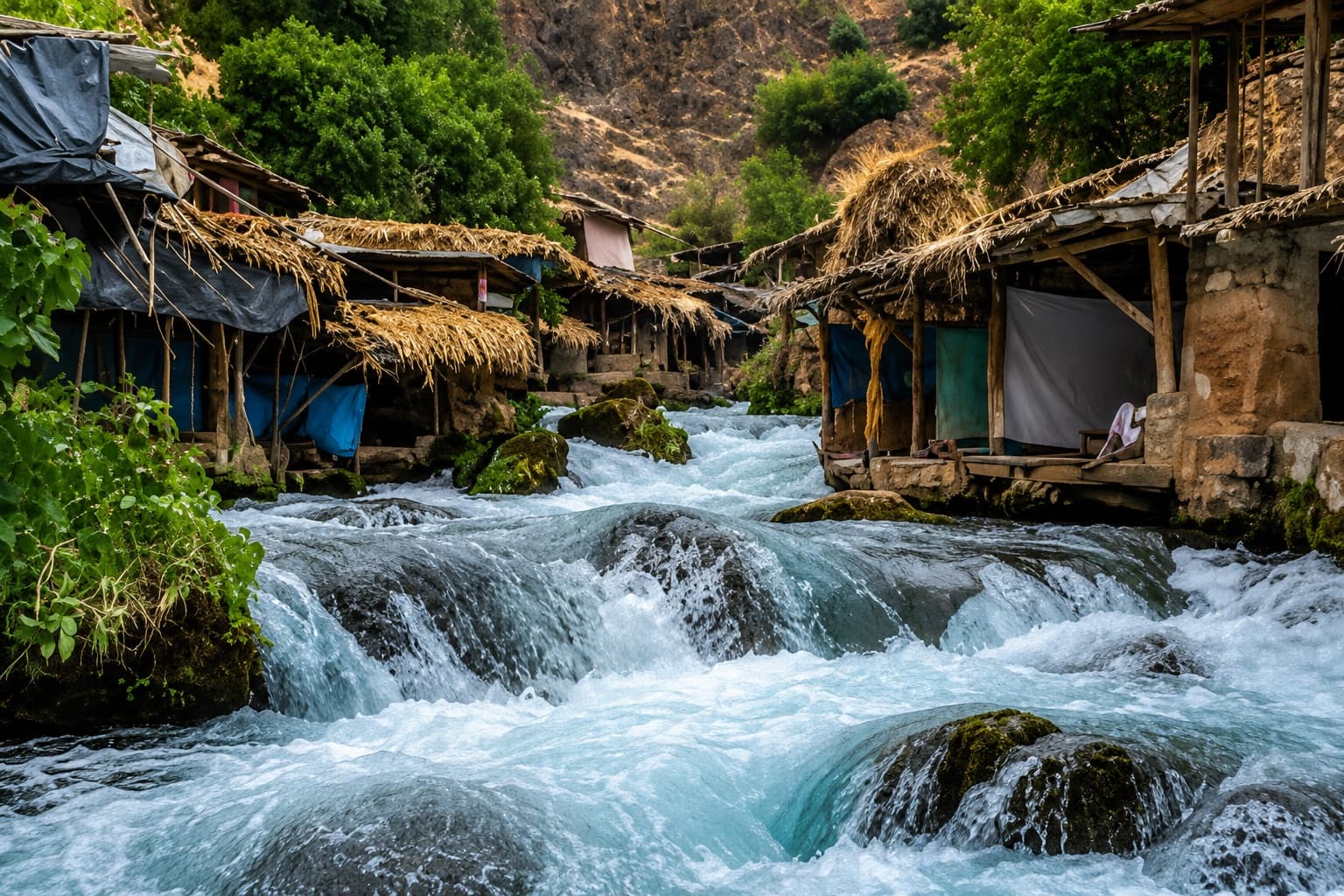 Oum Rabia Springs Gorge